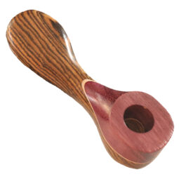 Exotic Wood Pipe-223L-4″-American Handcrafted Smoking Pipe