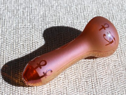 4" Glass Spoon Pipe