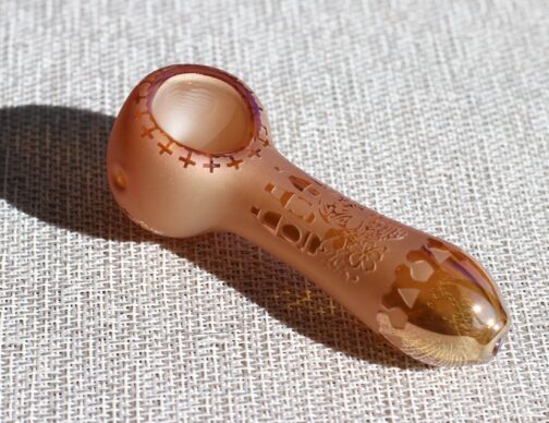 4" Glass Spoon Pipe