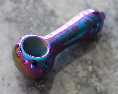 4" Glass Spoon Pipe