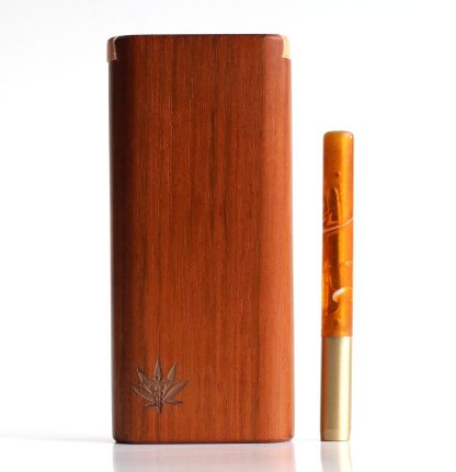 One of a Kind Mahogany Wood Dugout & One Hitter - Image 4