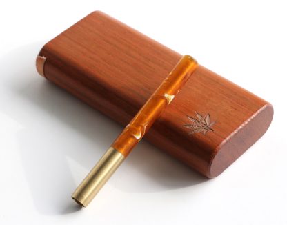 One of a Kind Mahogany Wood Dugout & One Hitter - Image 5