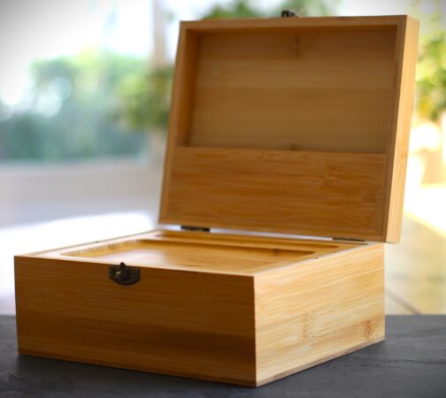 Bamboo Wood Treasure Box