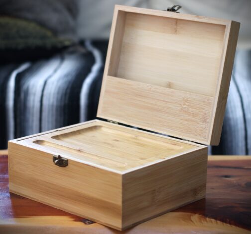 Bamboo Wood Treasure Box