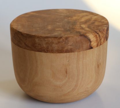 Olive Wood Storage Jar