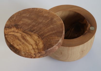 Olive Wood Storage Jar