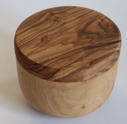 Olive Wood Storage Jar