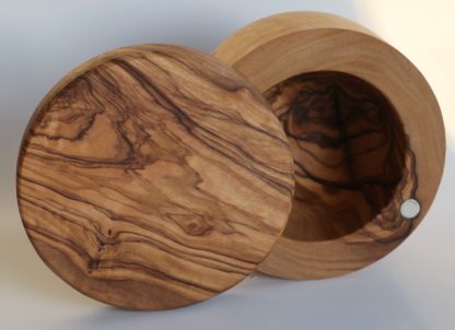 Olive Wood Storage Jar