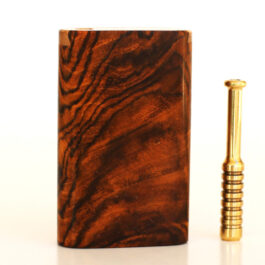 One of a Kind Teak Wood Dugout & One Hitter