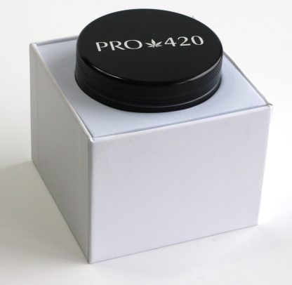 PRO 420 Ceramic Herb Grinder- 63mm Diameter-4 Piece Professional Herb & Marijuana Grinder - Image 12