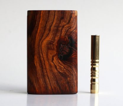 One of a Kind Cocobolo Wood Dugout & One Hitter - Image 6