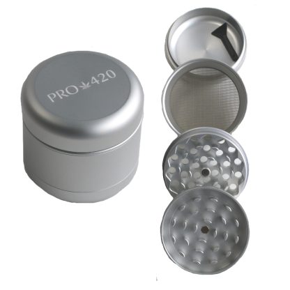 PRO 420 Herb Grinder-2" Diameter-4 Piece Professional Herb & Marijuana Grinder - Image 2