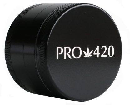 PRO 420 Ceramic Herb Grinder- 63mm Diameter-4 Piece Professional Herb & Marijuana Grinder - Image 8