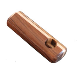 3″ Exotic Wood Pipe-B18L-Handcrafted American Wood Pipe