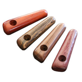 3.5″ Exotic Wood Pipe-B30-Handcrafted American Wood Pipe