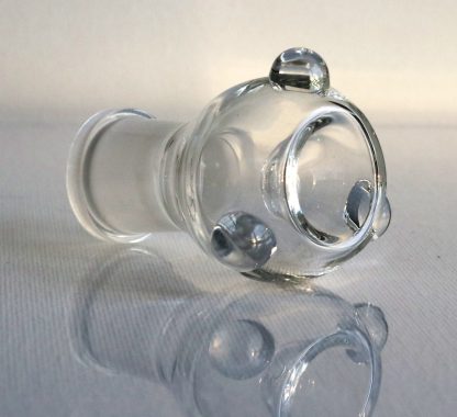 1" Glass Bowl Insert-Frosted Male Bowl- 27mm (1") Stem Diameter - Image 5