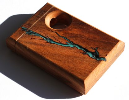 Fractal Shocks Port Hole Dugouts-American Crafted Unique Stash Box - Image 10