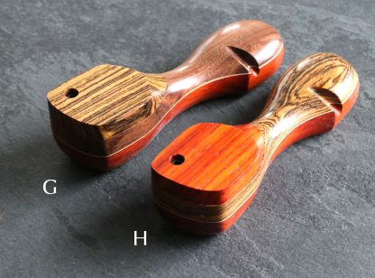 Exotic Wood Swivel Lid Pipe-TP43L-4"-American Handcrafted Smoking Pipe - Image 5