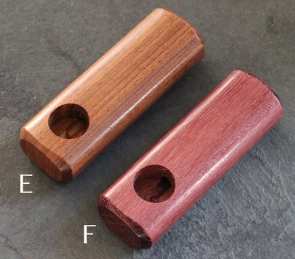 3" Exotic Wood Pipe-B16-Handcrafted American Wood Pipe - Image 3