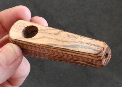 3.25" Exotic Wood Pipe-B11-Handcrafted American Wood Pipe - Image 6