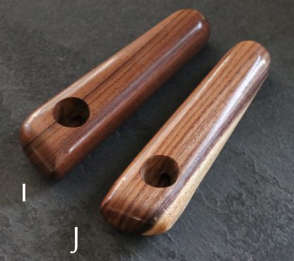 3.5" Exotic Wood Pipe-B11-Handcrafted American Wood Pipe - Image 3