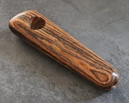 3.5" Exotic Wood Pipe-B11-Handcrafted American Wood Pipe - Image 9