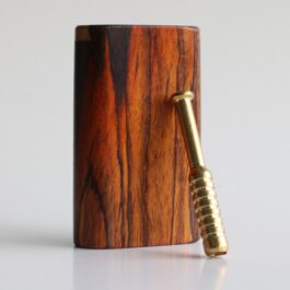 One of a Kind Cocobolo Wood Dugout & One Hitter