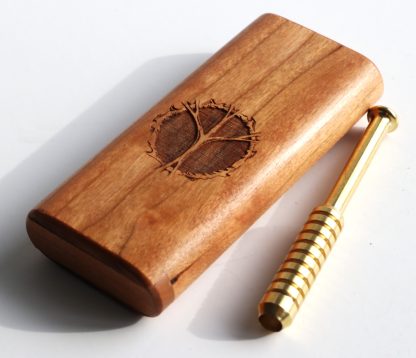 One of a Kind Cherry Wood Dugout & One Hitter-The Peace Dugout - Image 5