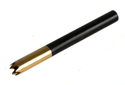 3"Brass Grinder Tip Pipe-Designed for 4" Dugouts-Ebony Wood Heat Cover - Image 5